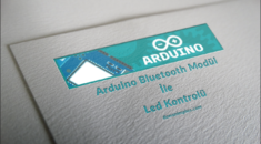 Arduino Bluetooth Modül İle Led Kontrolü
