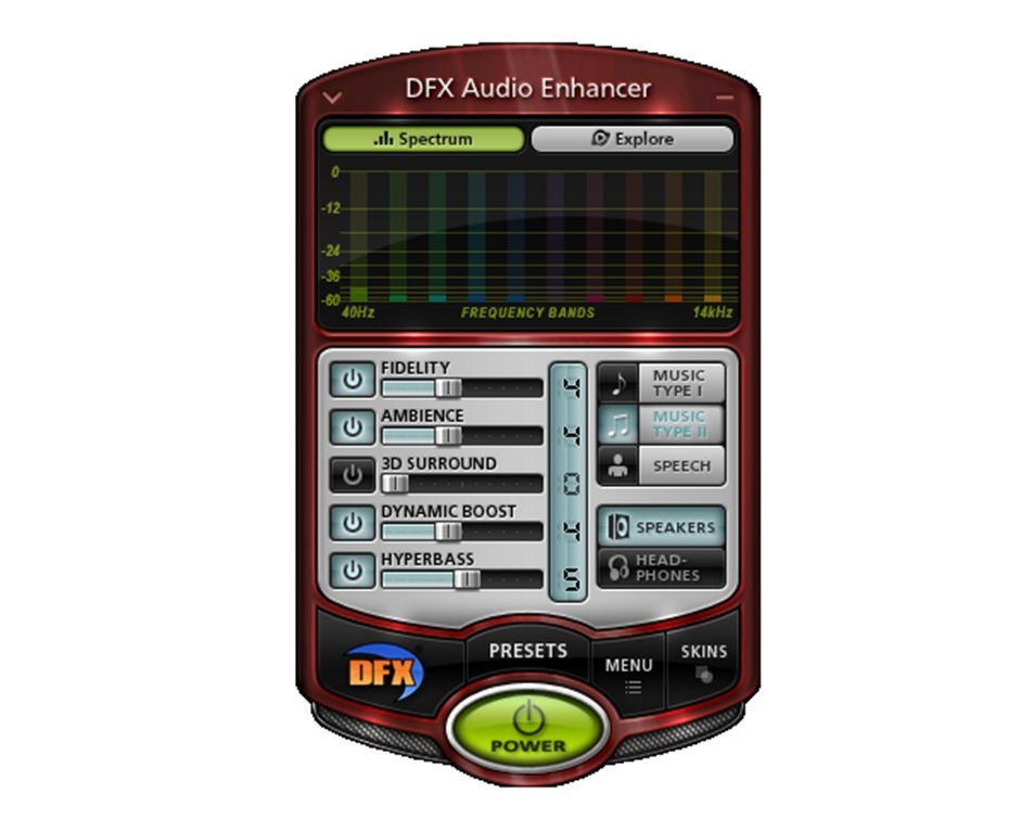  DFX Audio Enhancer ses yükseltme programı