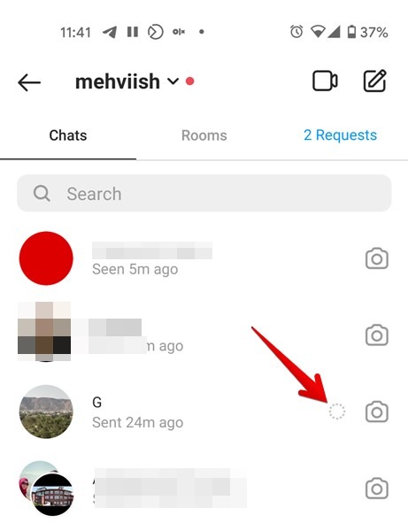 instagram kaybolan mesaj modu