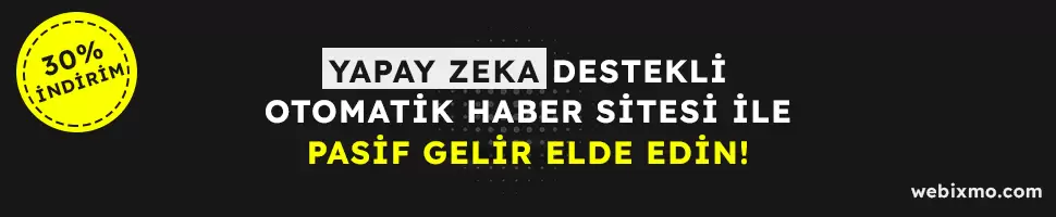 yapay zeka destekli haber sitesi