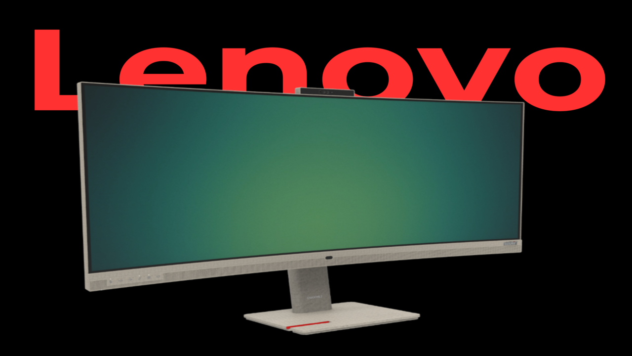 Lenovo, yapay zeka çipli monitörünü görücüye çıkardı.