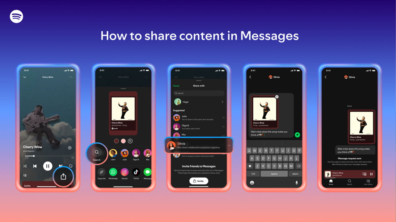 spotify dm