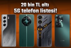 Uygun Fiyatlı 5G Telefonlar: 20.000 TL Altında!