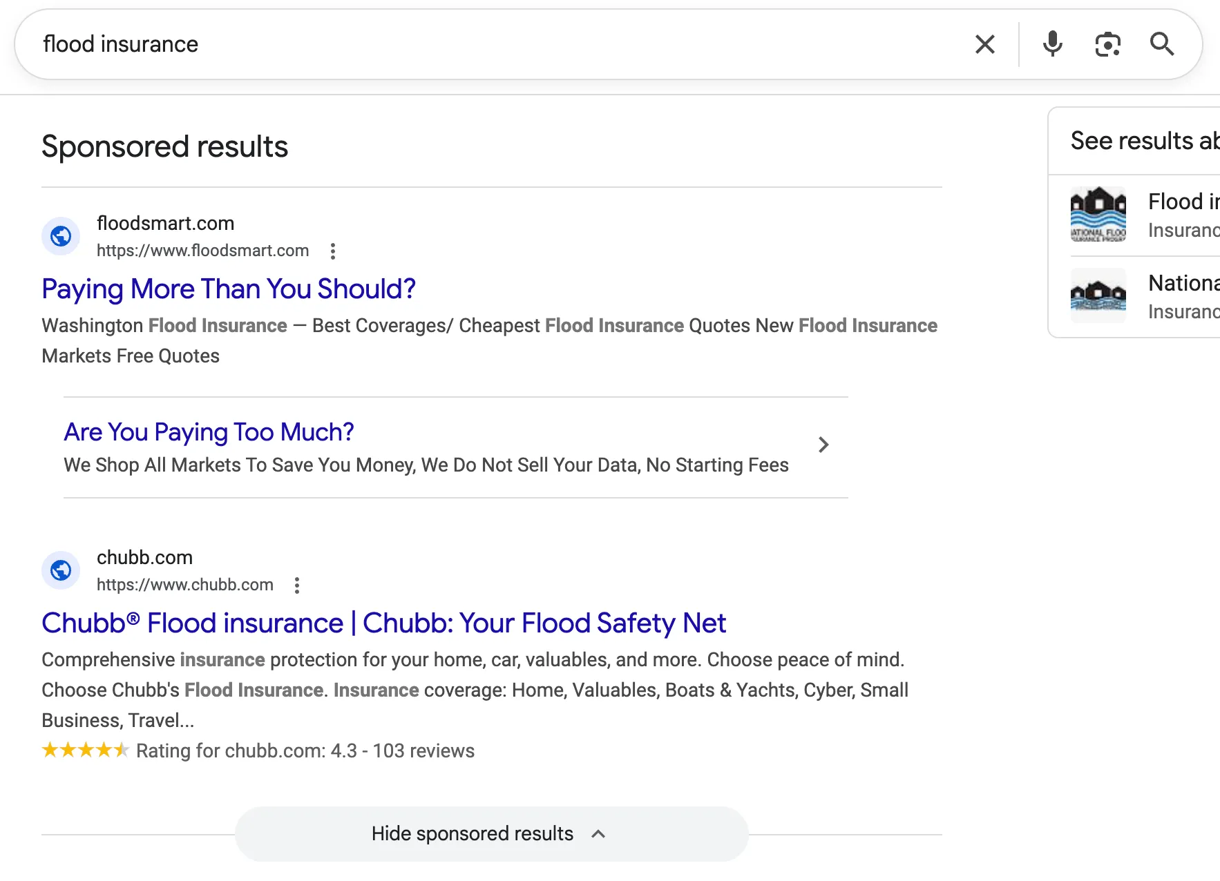 Google sponsorlu reklam