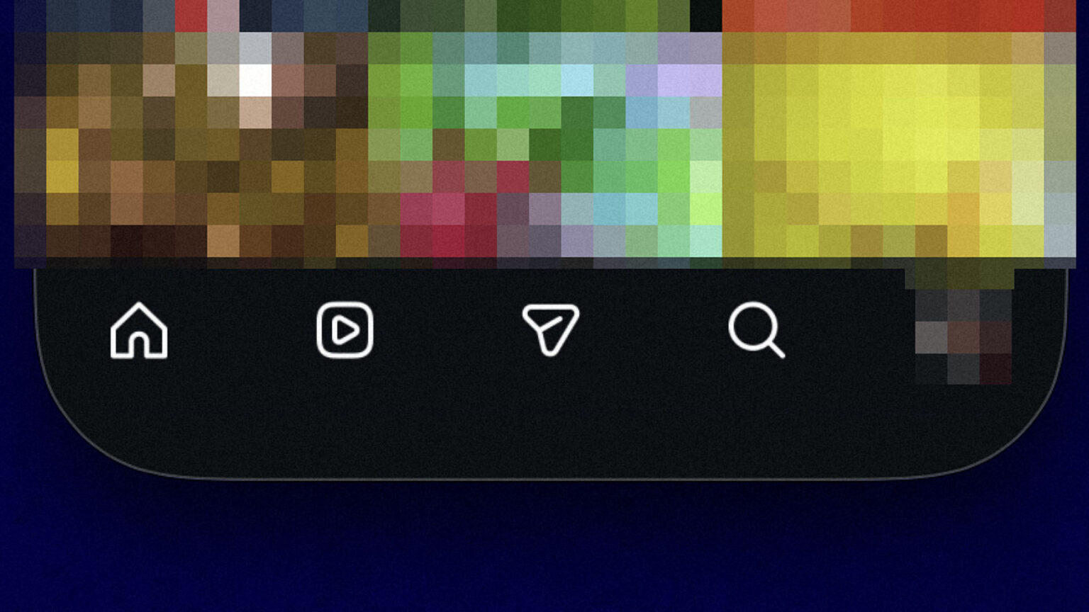 Instagram gezinme çubuğu
